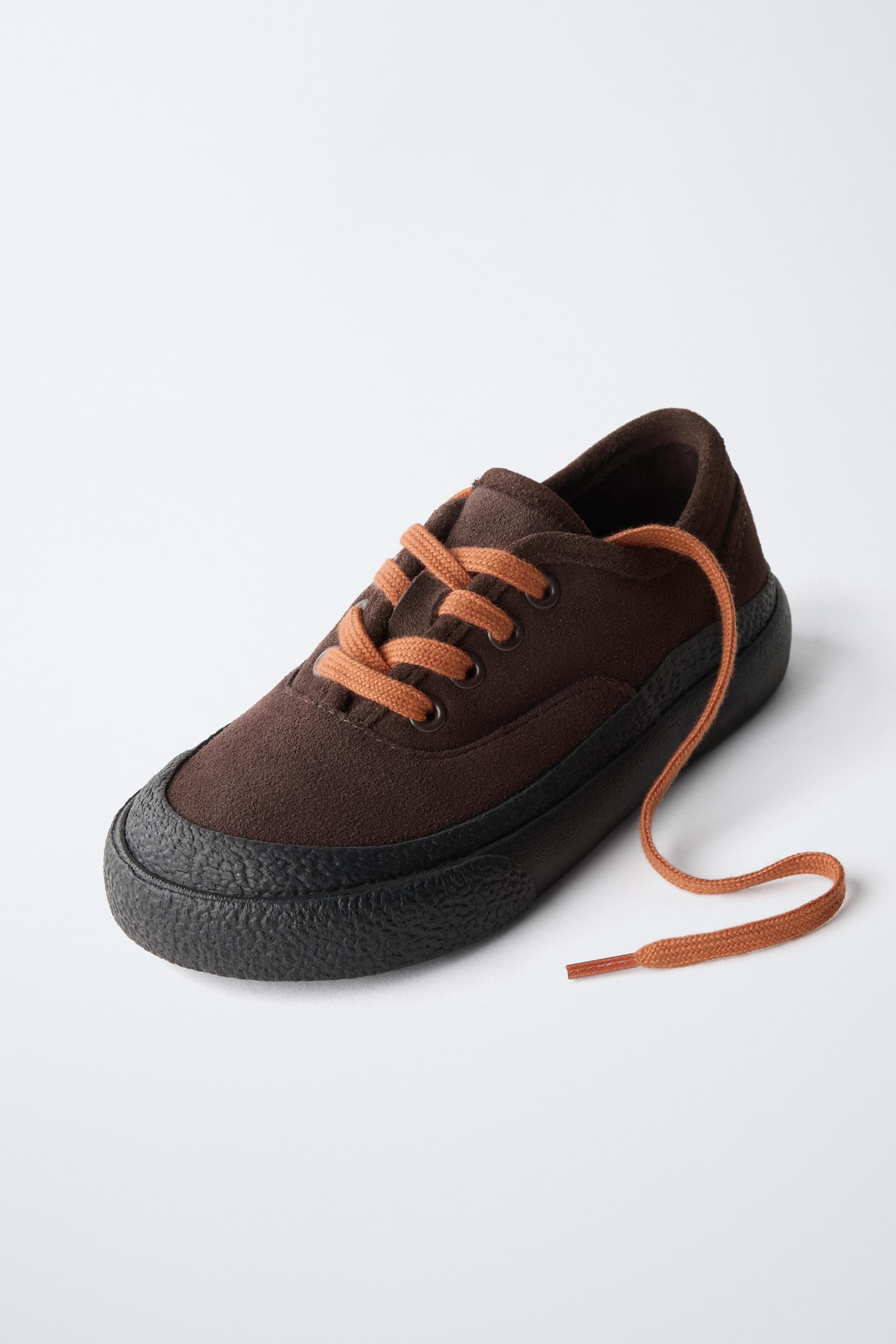 ZARA TIMELESS - BASKET CUIR