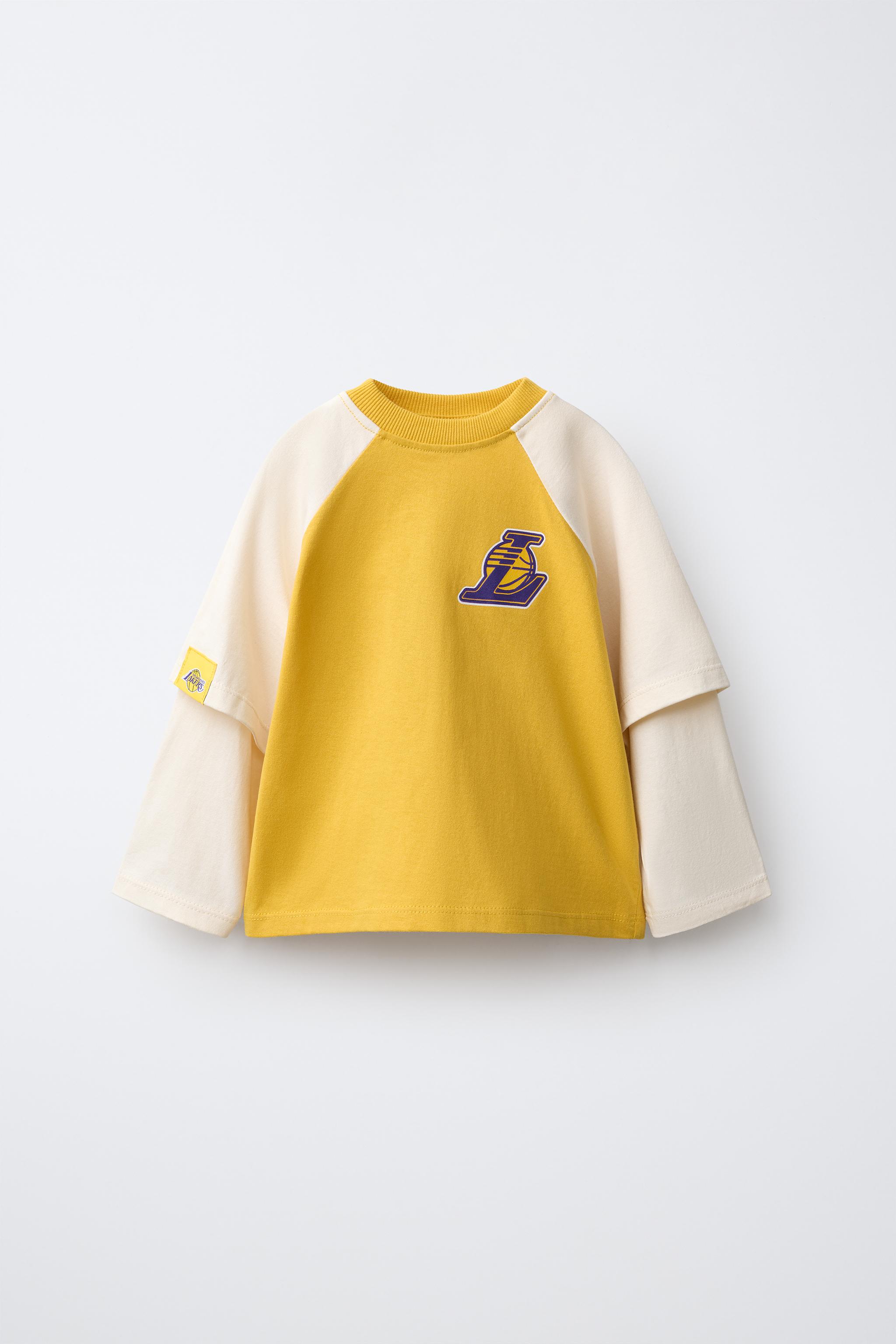 CAMISETA DOBLE MANGA NBA - LOS ÁNGELES LAKERS