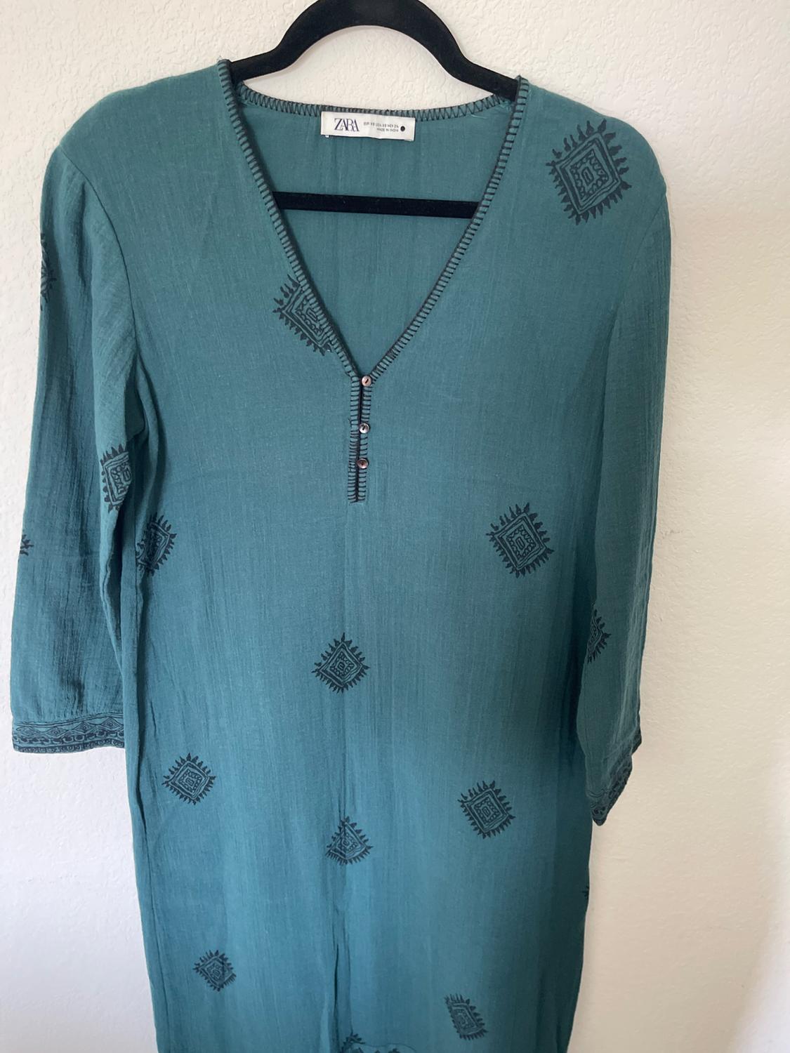 VESTIDO MIDI ESTAMPADO - Image 3