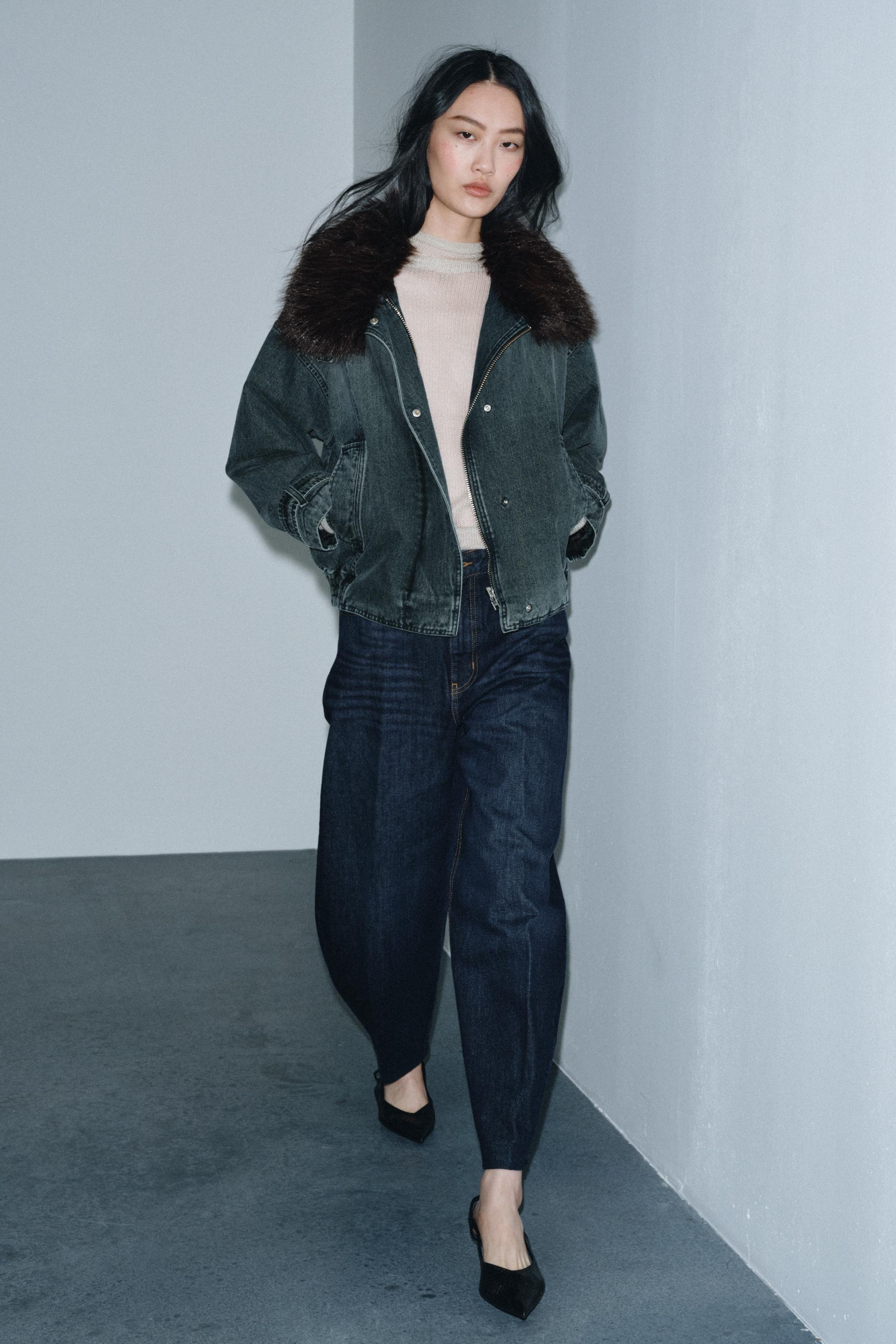 JEAN ZW COLLECTION BARREL TAILLE HAUTE