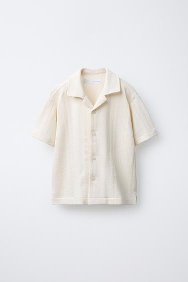 CAMISA ESTRUCTURA - Crudo de Zara