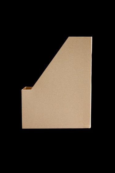 LINEN STATIONERY FOLDER - Ecru by Zara - Image 0