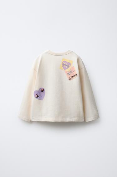 CAMISETA PARCHES MINNIE MOUSE © DISNEY - Crudo de Zara