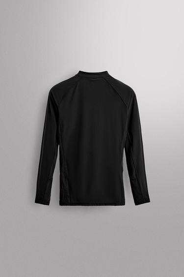 T-SHIRT DE SURF UPF40+ À MANCHES LONGUES - Noir de Zara - Image 7