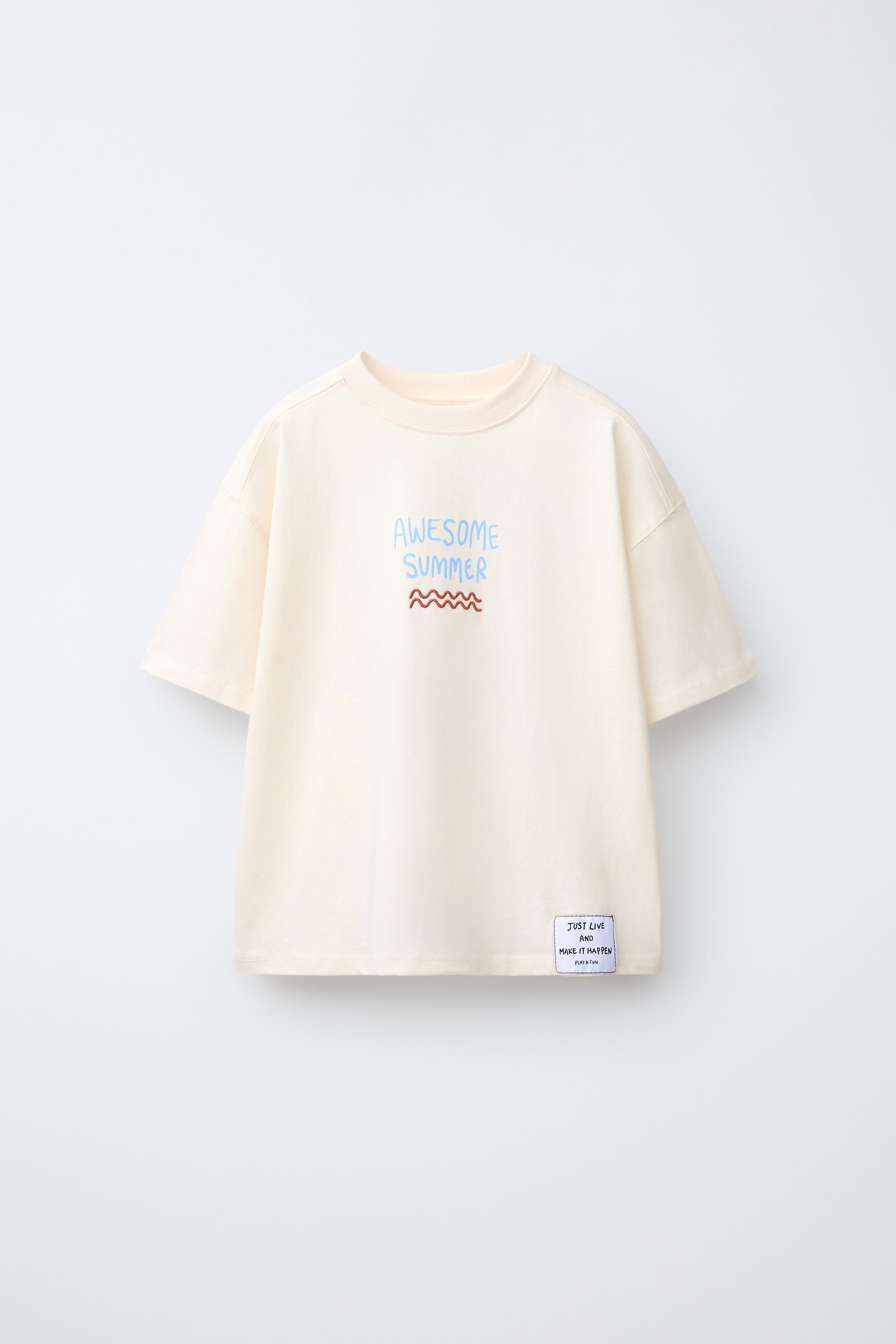T-SHIRT IMPRIMÉ À INSCRIPTION