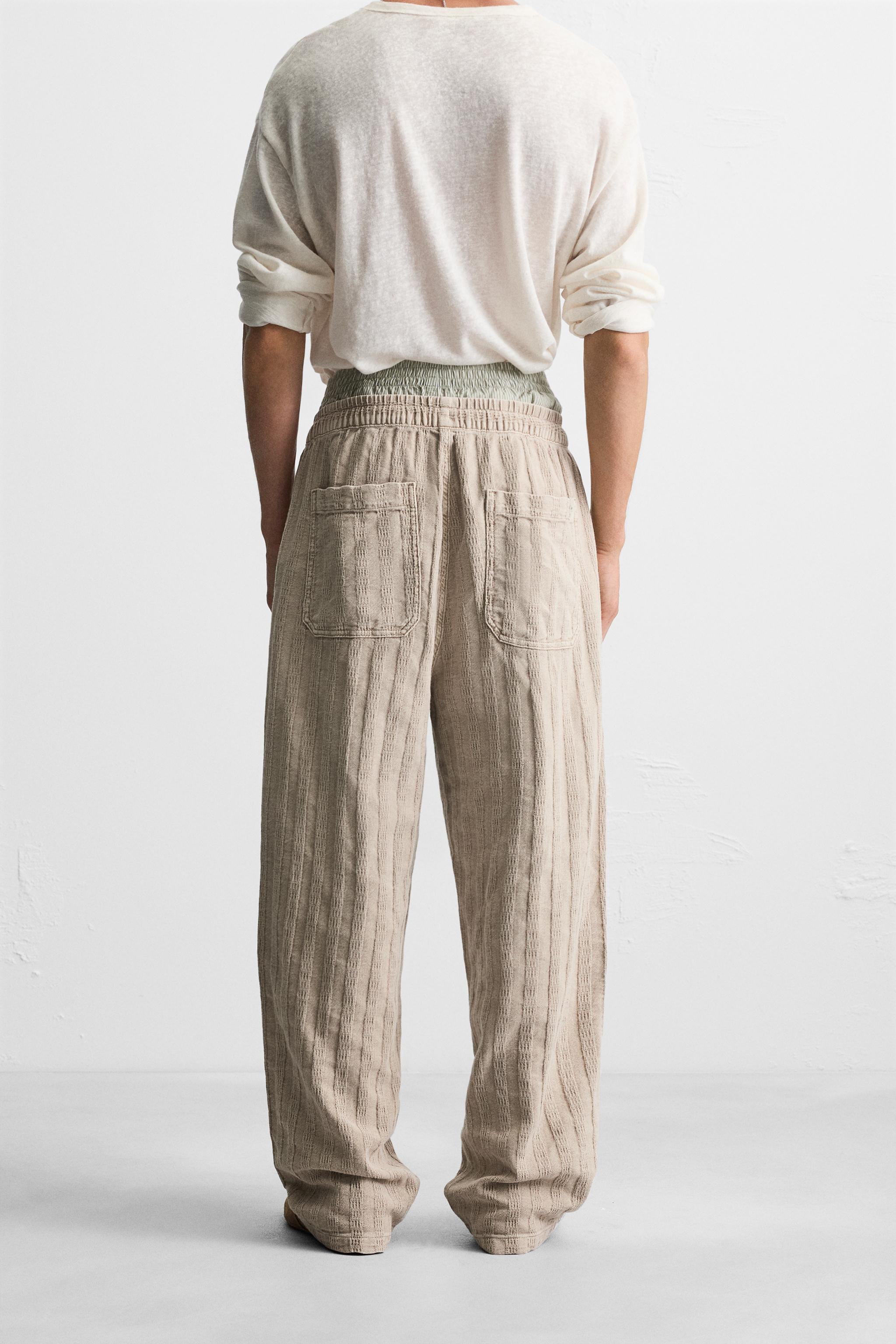 【ZARA】擦り切れたディテール入りバギーフィットジーンズ 中古・古着通販】ZARA (ザラ) 擦り切れたディテール入りバギー