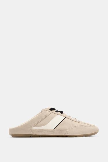 Zara 露跟運動鞋 - 棕黃色