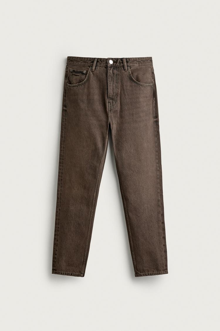 Jeans ajustados de corte cropped 7