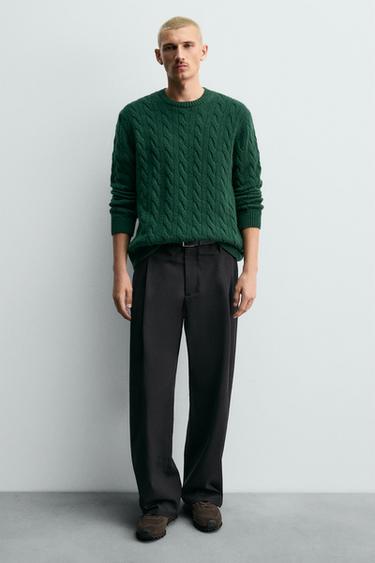 ZAPATILLA PIEL CASUAL - Marrón de Zara - Imagen 0