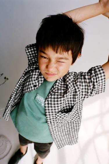 GRAFFITI PRINT T-SHIRT - Green by Zara