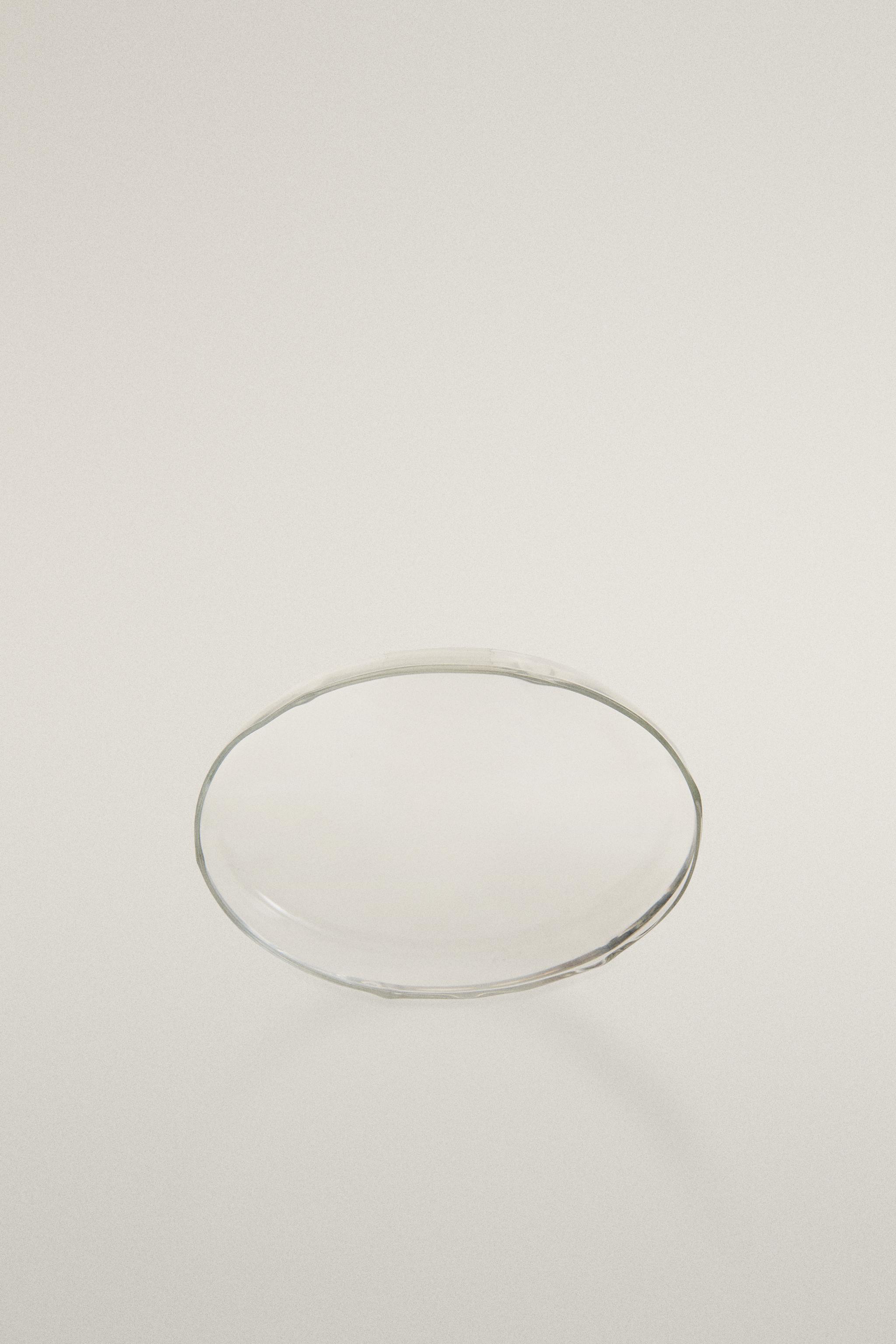 BOROSILICATE GLASS BATHROOM SOAP DISH