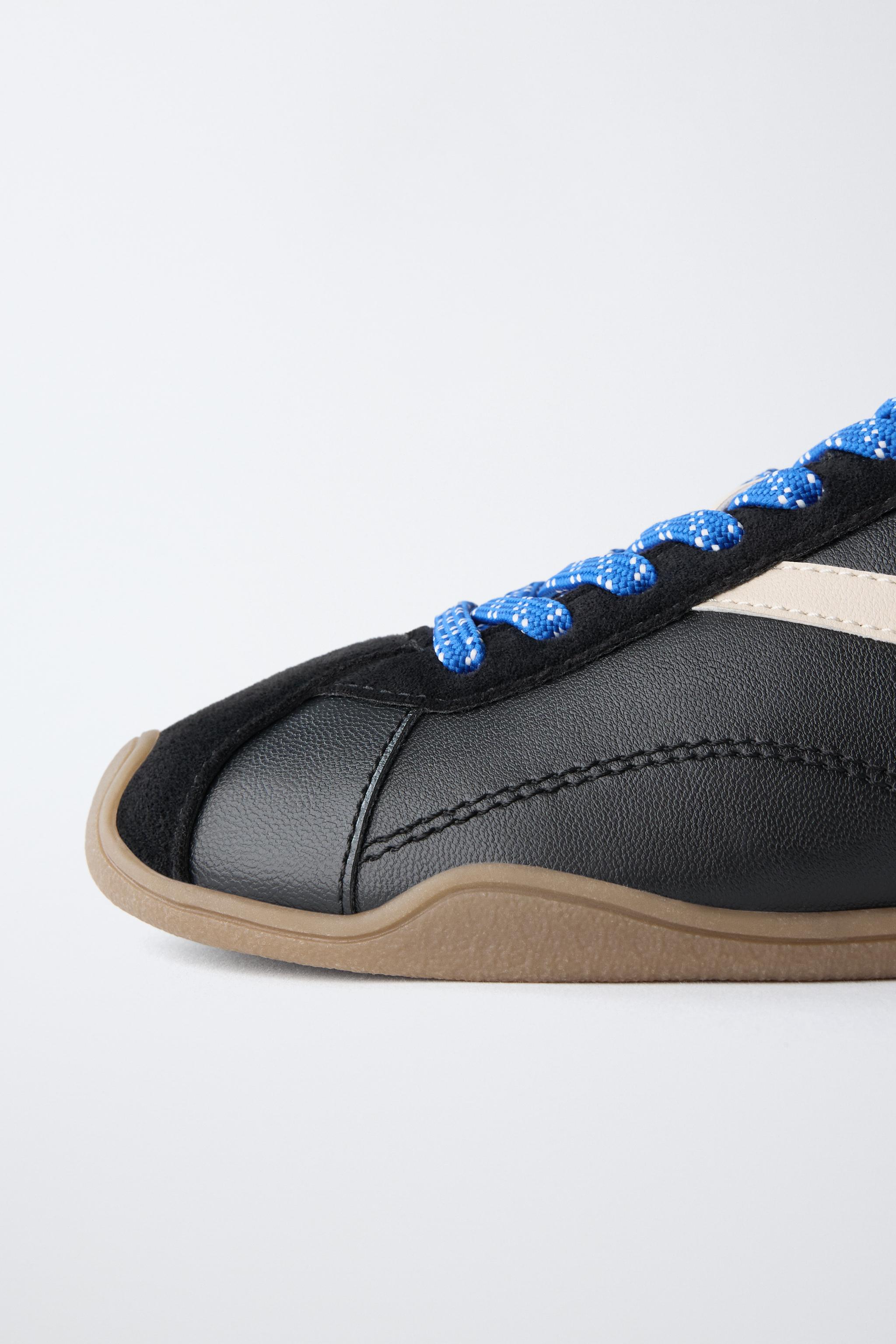 Детские кроссовки Zara RETRO CONTRAST SNEAKERS — фото 4
