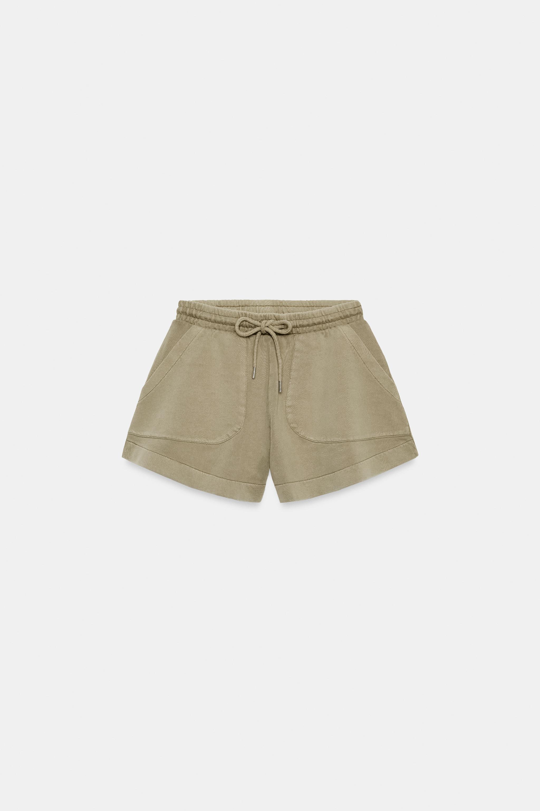 WASHED EFFECT SHORTS