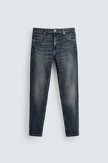 SKINNY FIT JEANS - Blue by Zara