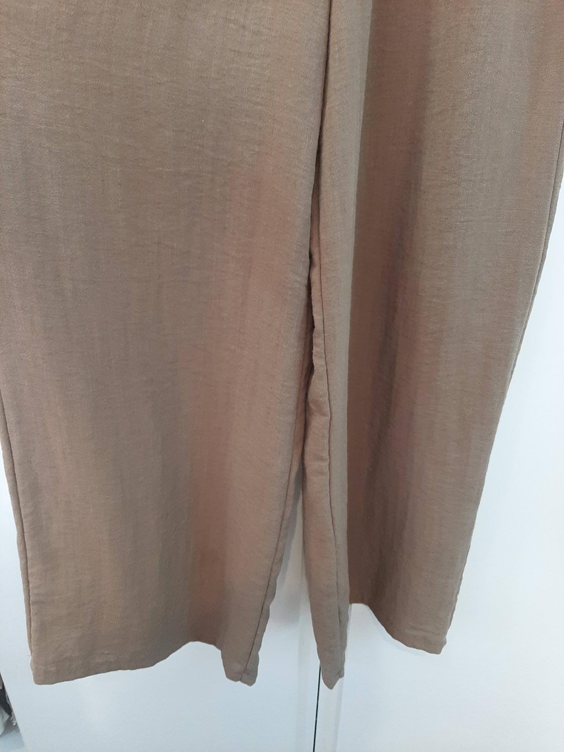 ΡΟΥΣΤΙΚ ΠΑΝΤΕΛΟΝΙ WIDE LEG - Image 3