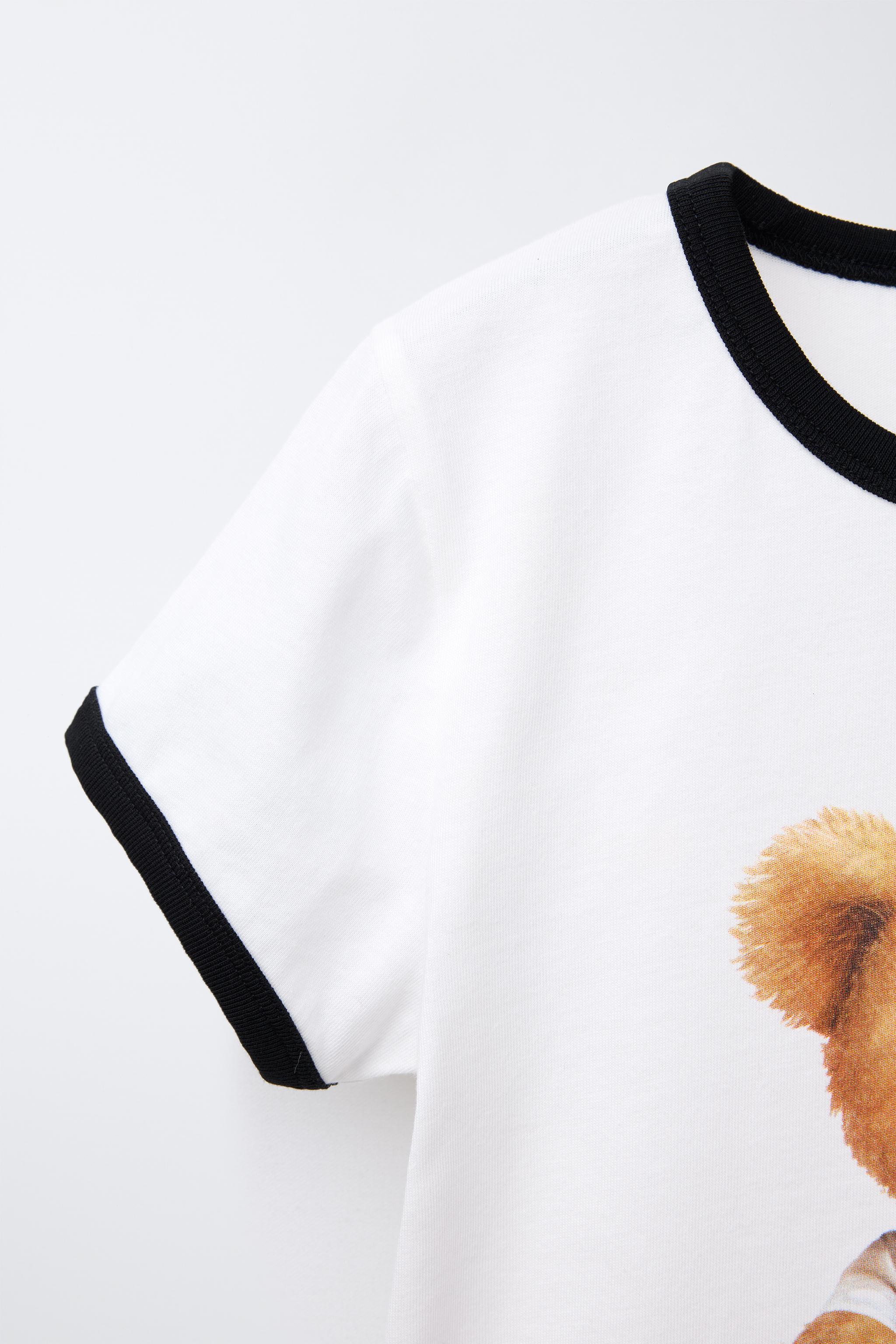 Tシャツ・カットソー [READY4NEXT] TeddyBear Artwork short sleeved Tshirt(WHITE) 06208698251-e1.jpg?ts=