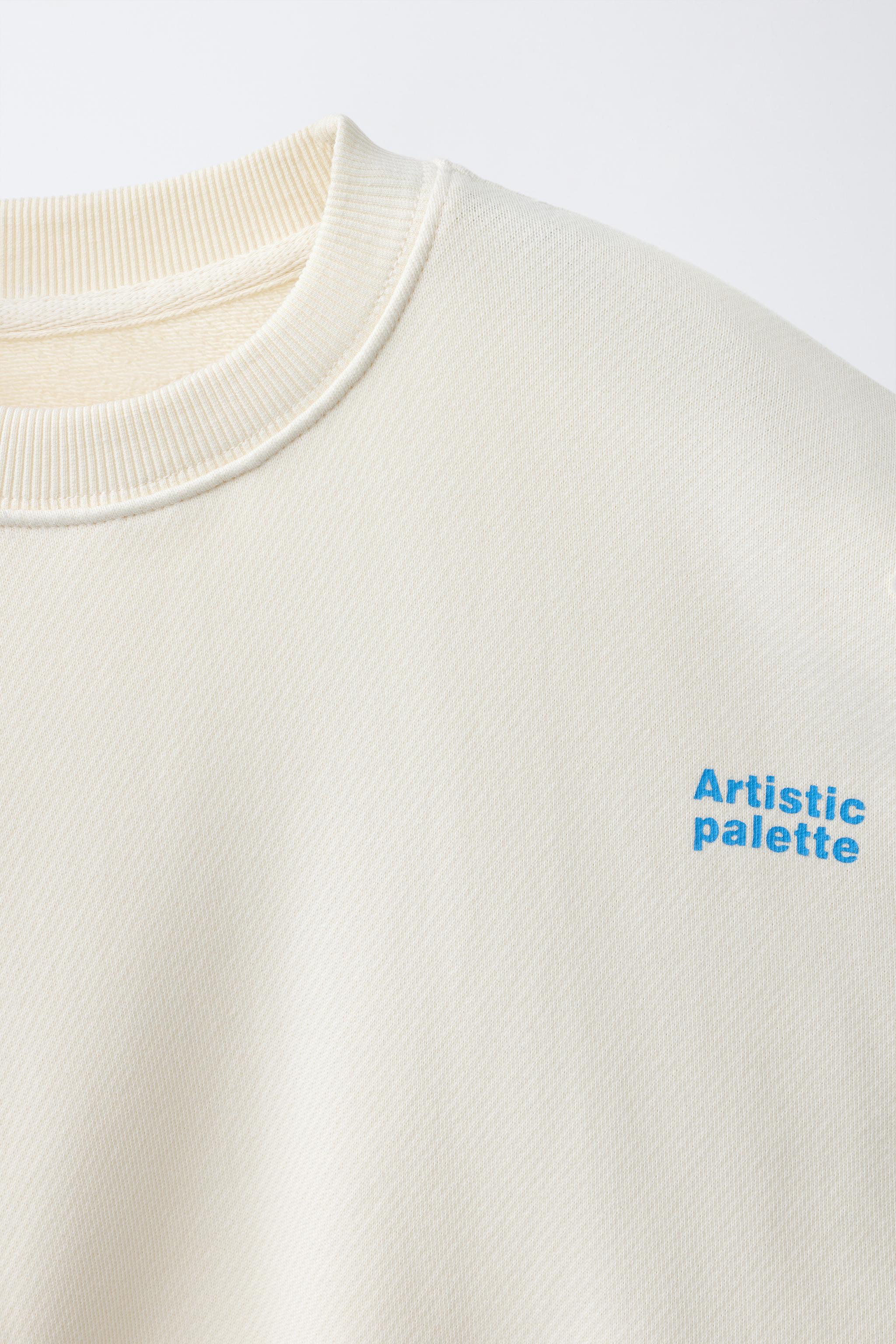 SWEATSHIRT AND BERMUDA SET WITH TEXT