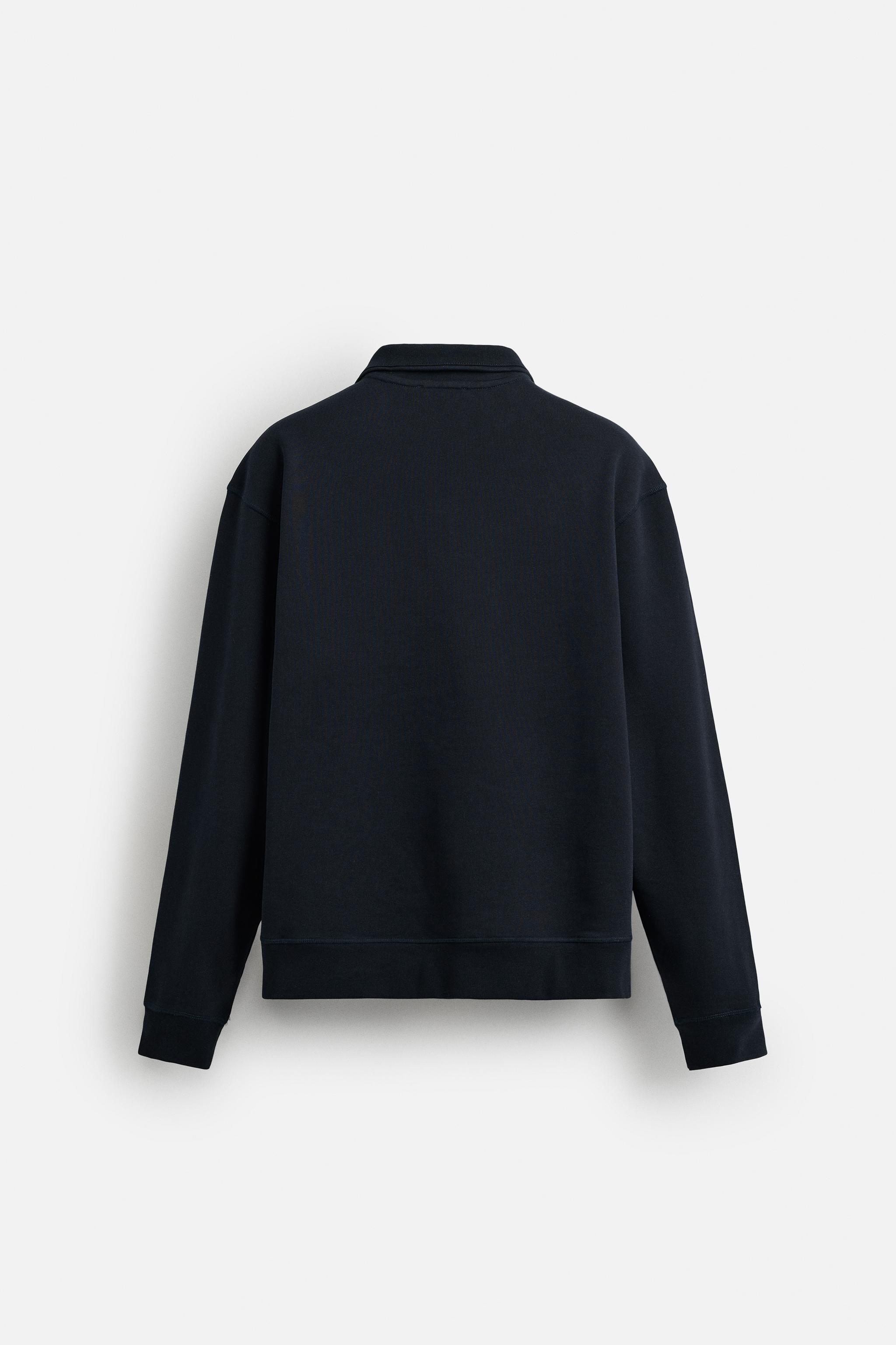 ★ZARA★ FLEECE QUARTER ZIP SWEATSHIRT 00761311600-e1.jpg?ts=