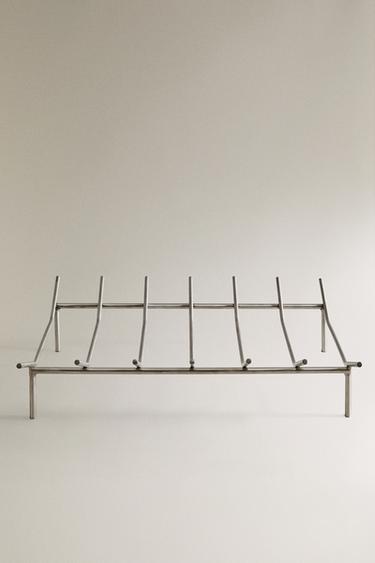 KAMINHOLZHALTER AUS STAHL - Silber von Zara