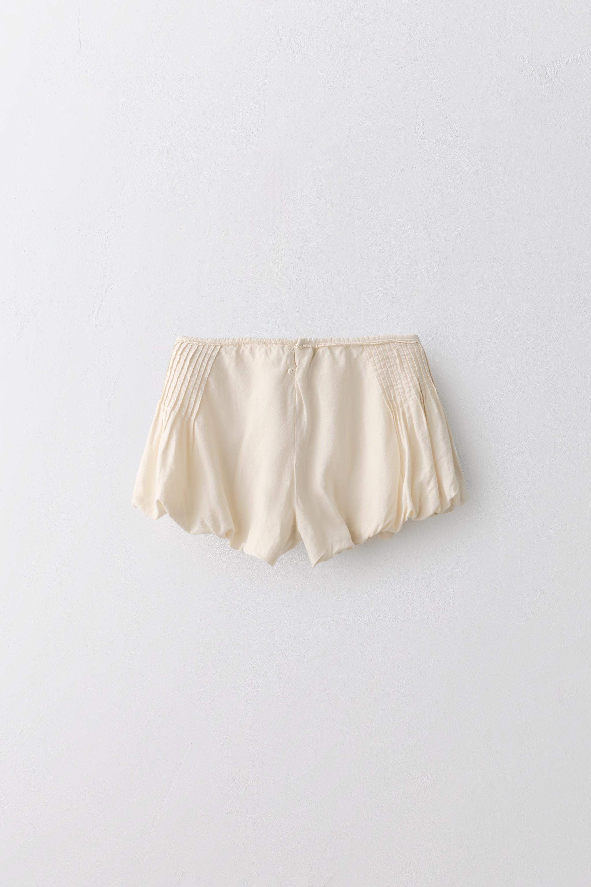 LIMITED EDITION LINEN COTTON BLOOMER SHORTS (6-10 YRS)