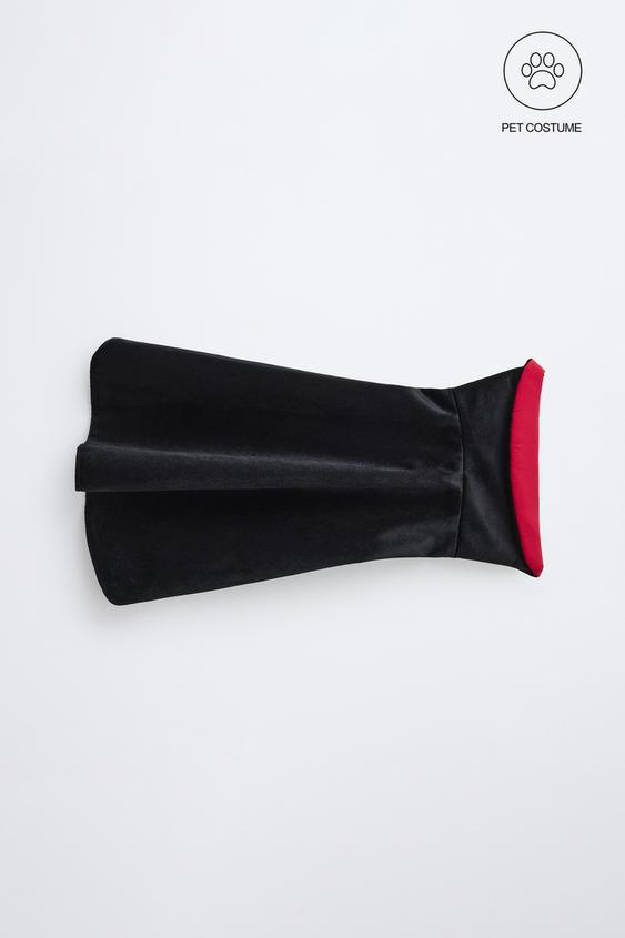 PET VAMPIRE CAPE COSTUME - Burgundy by Zara - Image 0
