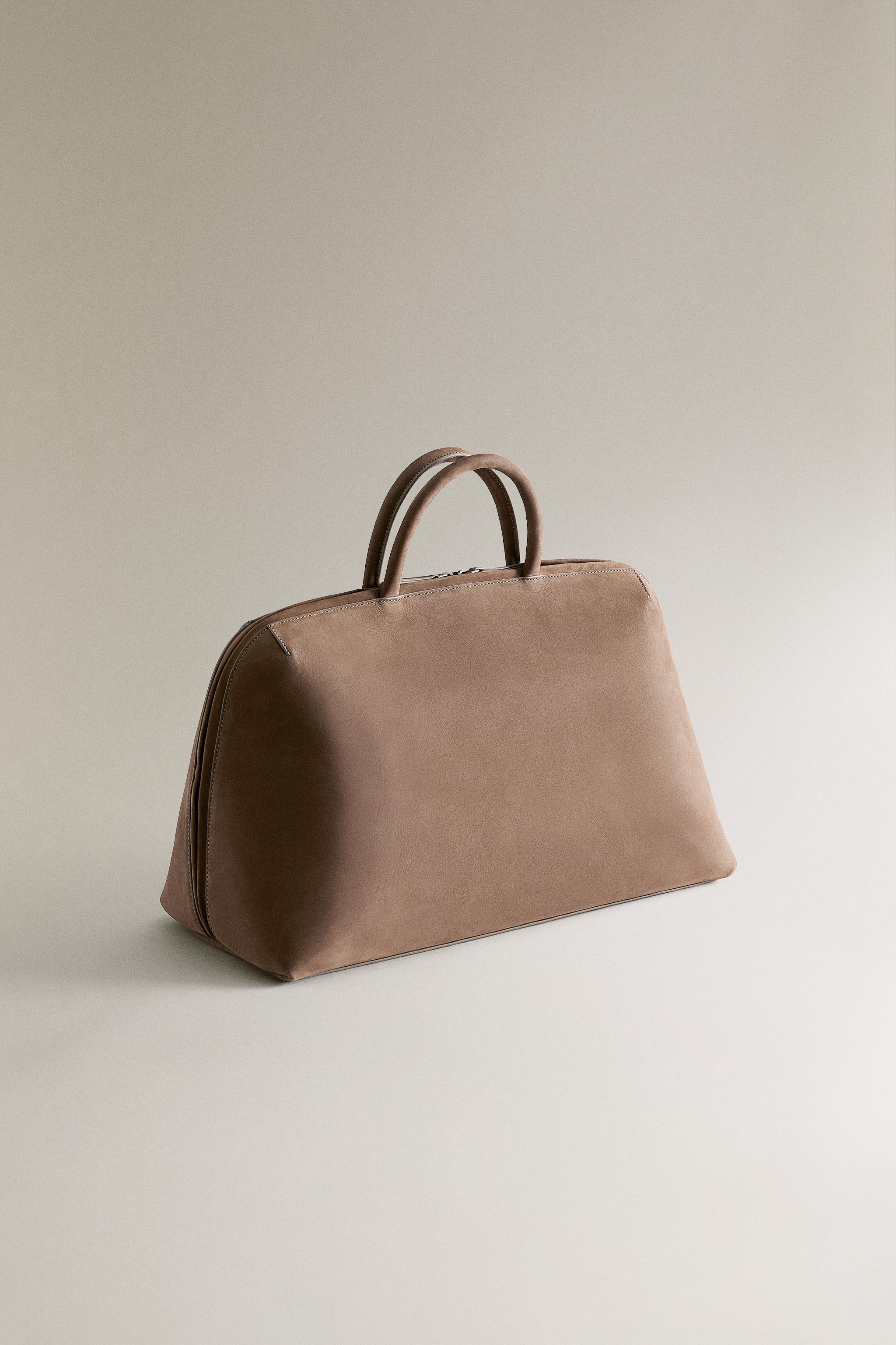 NUBUCK LEATHER OFFICE BAG