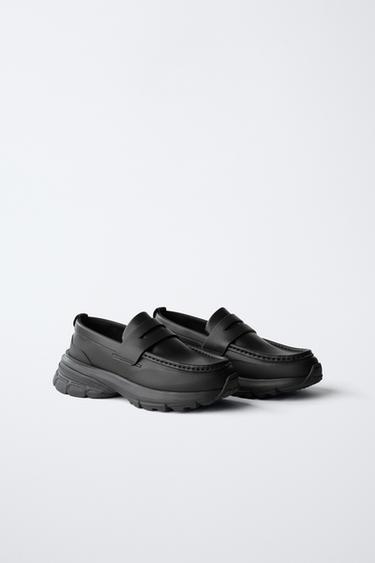 CHUNKY SOLE TRAINERS - Black by Zara