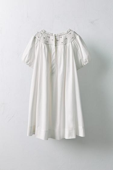 6-10 YEARS/ LIMITED EDITION EMBROIDERED FLORAL DRESS - White by Zara - Image 1