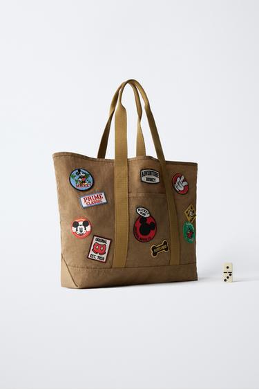 MICKEY MOUSE © DISNEY TOTE BAG - Brown by Zara - Image 5
