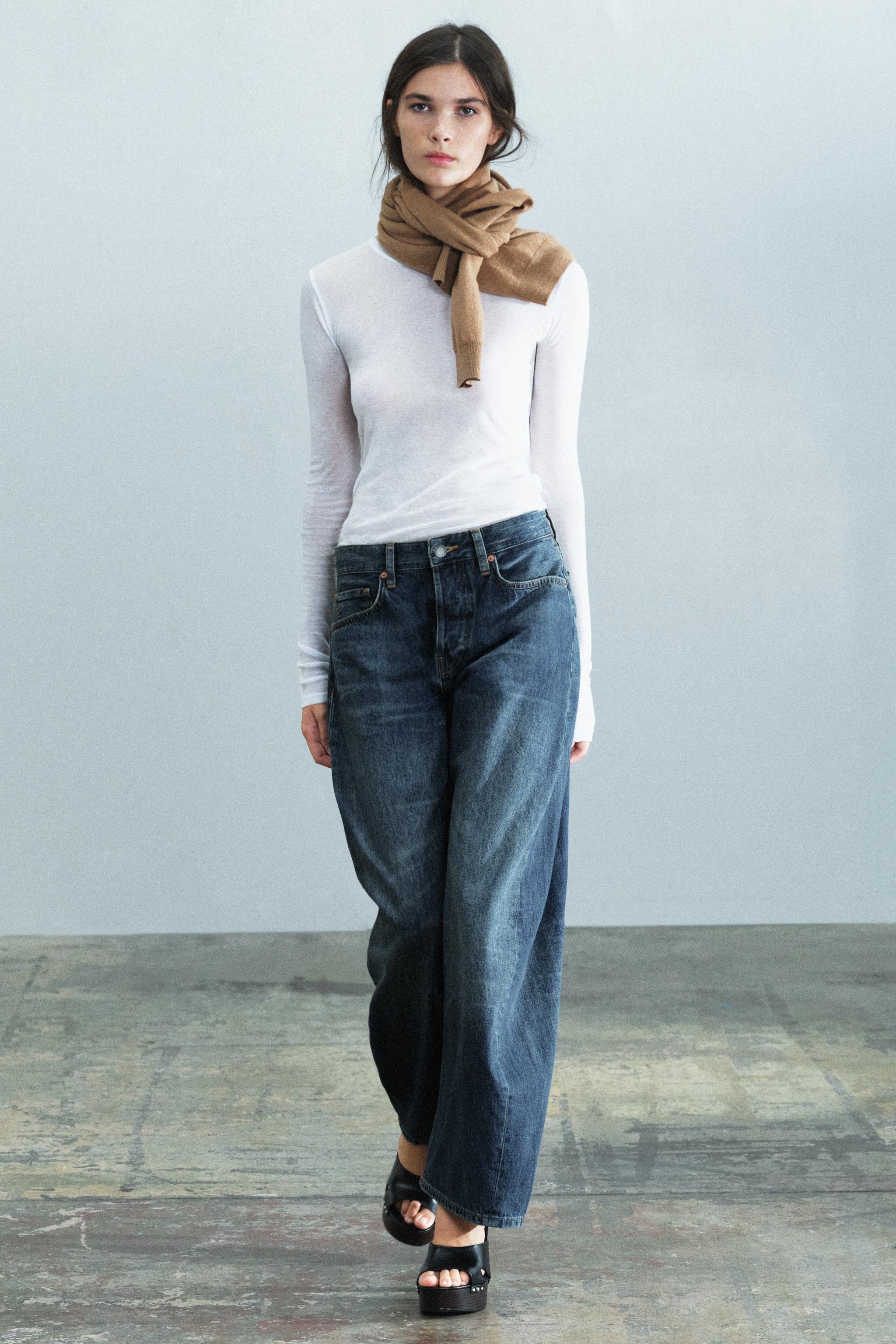 Zara ZW COLLECTION BARREL ORTA BEL JEAN