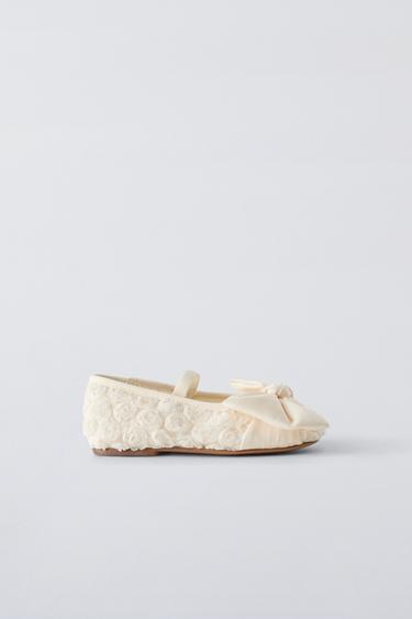 SAPATILHA LAÇO - Branco da Zara