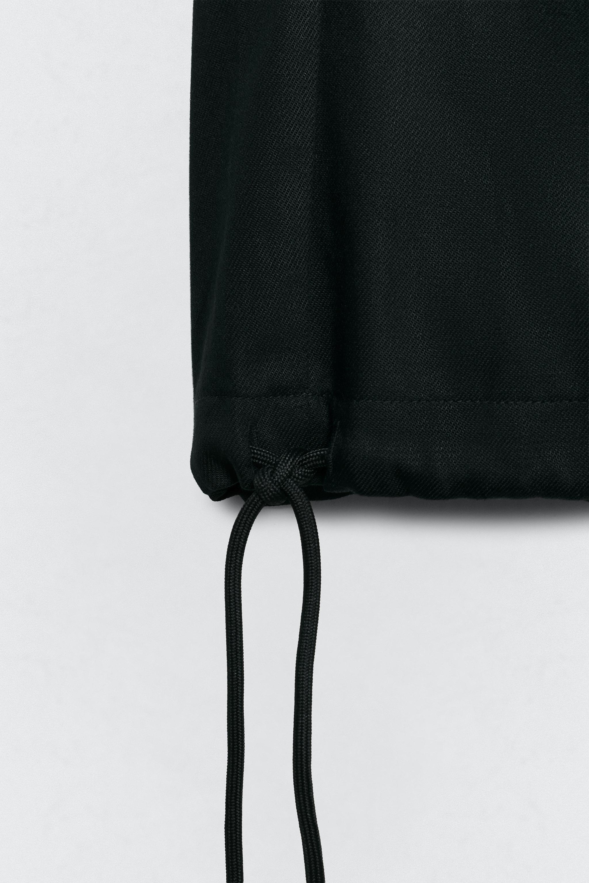 SOSHIOTSUKI X ZARA リラックスフィットスーツカーゴパンツ - ブラック