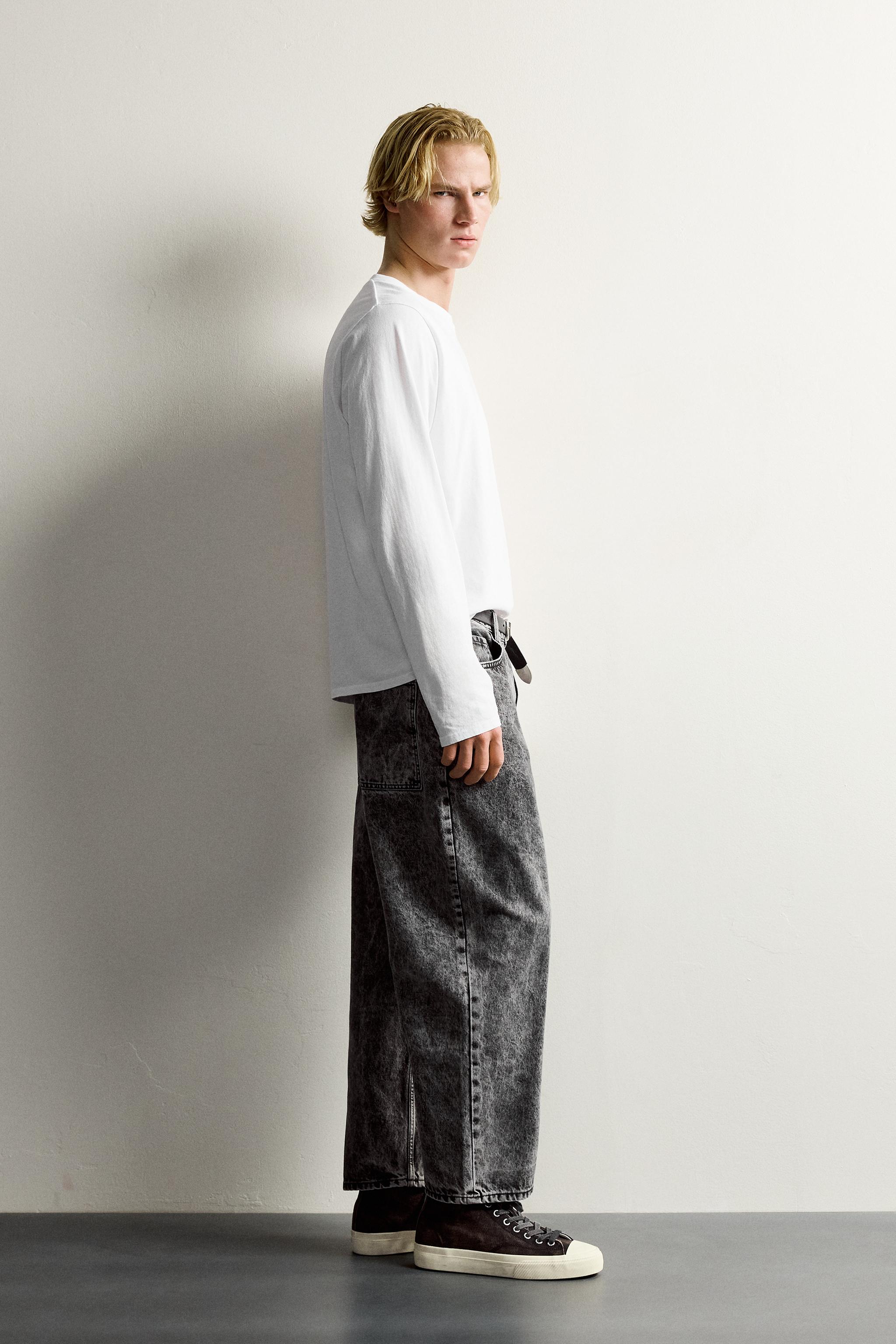 JEANS TAPERED WIDE FIT
