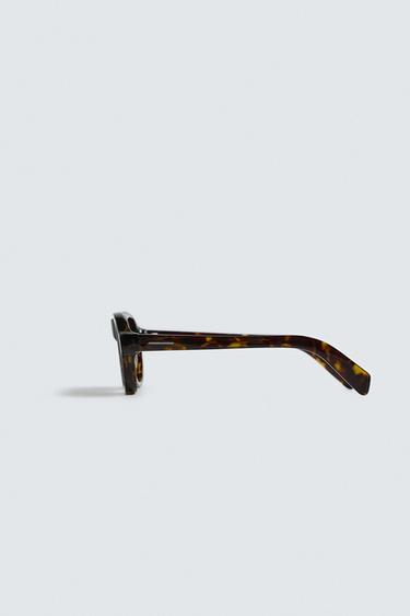 LUNETTES DE SOLEIL CARRÉES - Écaille de Zara - Image 2