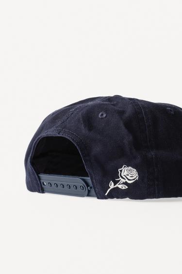 CASQUETTE PLATE BRODÉE WILLY CHAVARRIA X ZARA - Bleu marine de Zara - Image 3