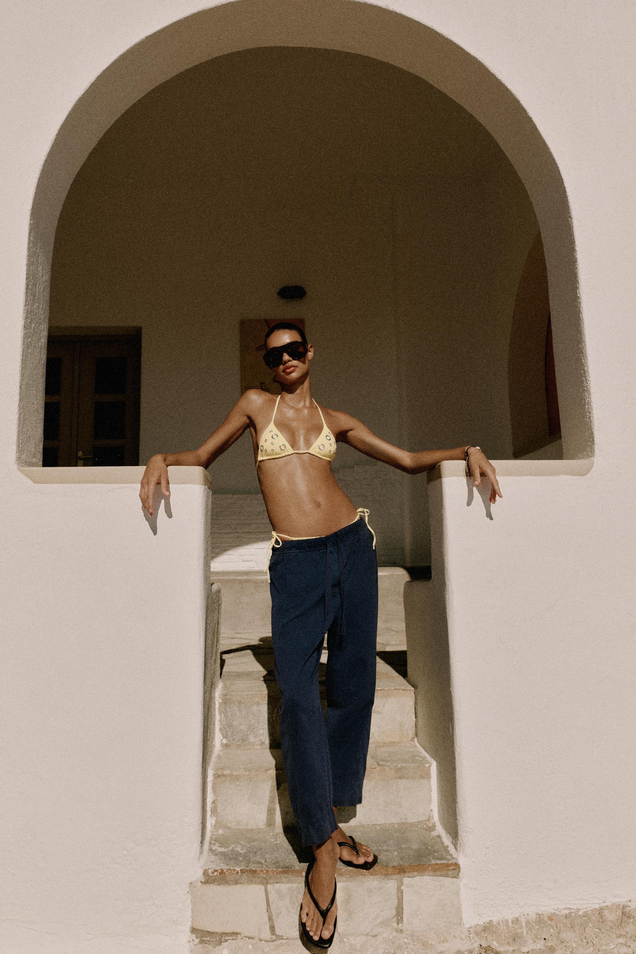 ELASTIC WAIST PANTS