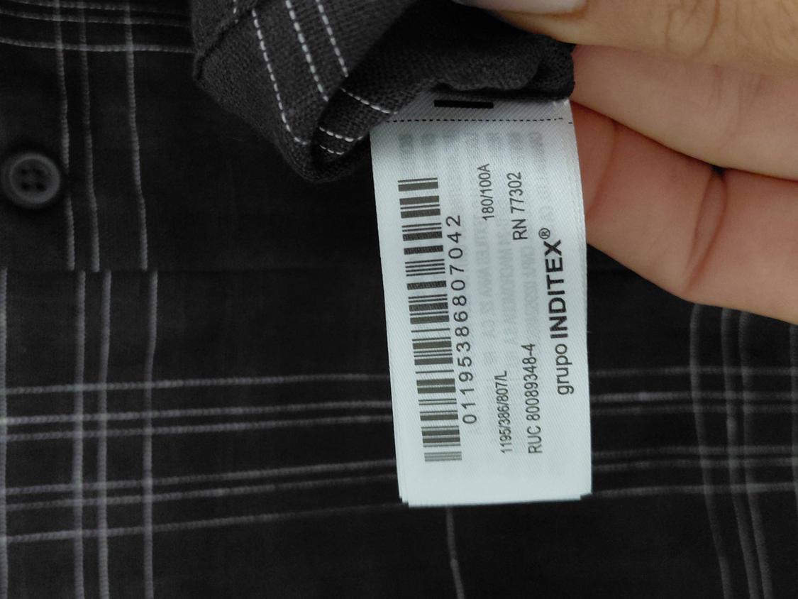 CHECK LINEN/COTTON SHIRT - Image 6