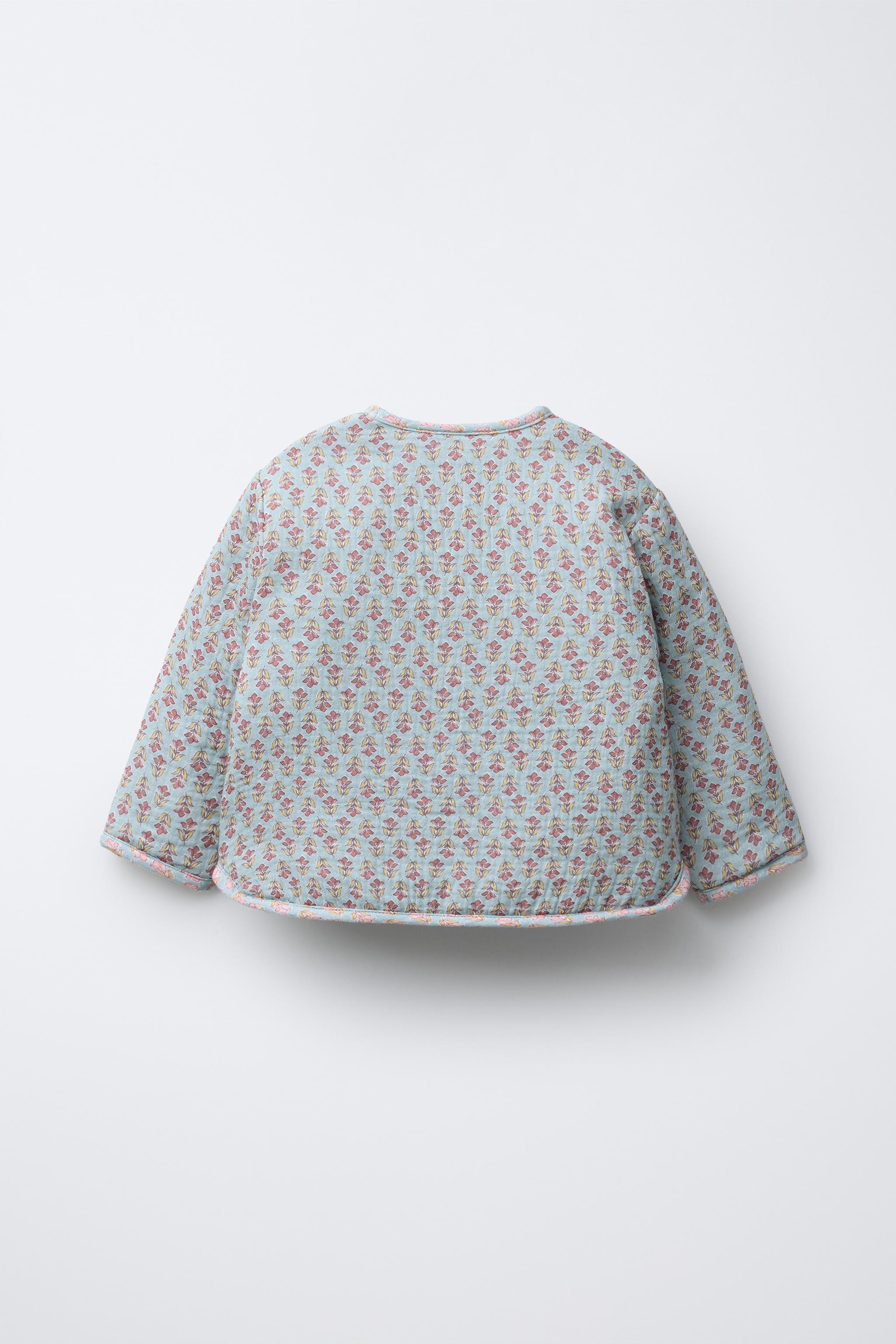 マニー　花柄キルティング収納ポケット 花柄キルティングジャケット - マルチカラ― | ZARA Japan / 日本