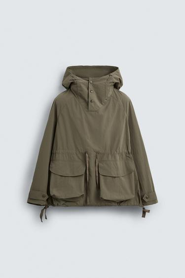 PARKA CANGURO TÉCNICA - Tierra de Zara