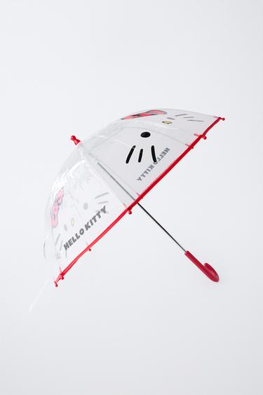 Zara HELLO KITTY © SANRIO PRINTED UMBRELLA - Red