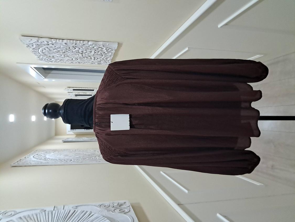 GATHERED FLOWING BLOUSE - Image 2