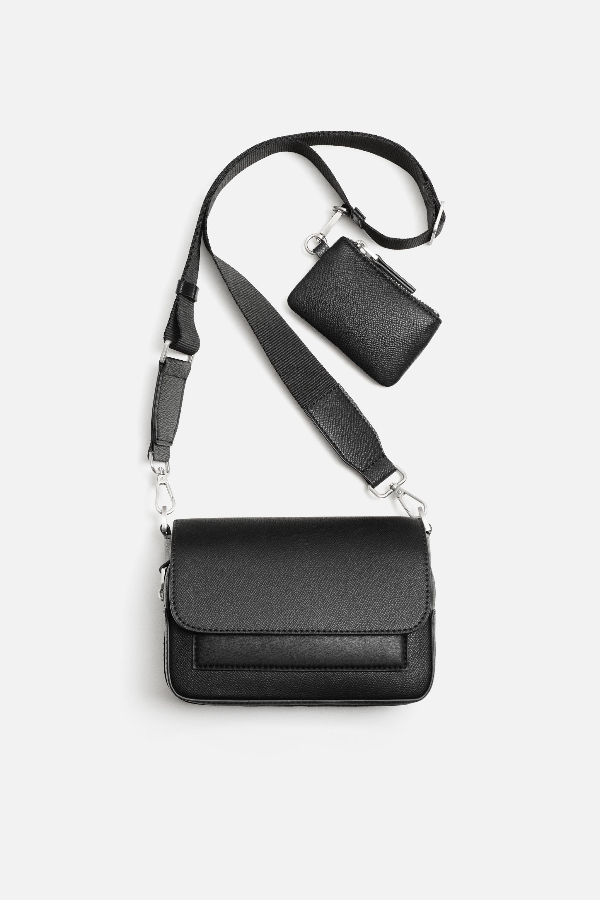 ZARA SOFT CLASP deals MINI CROSSBODY BAG