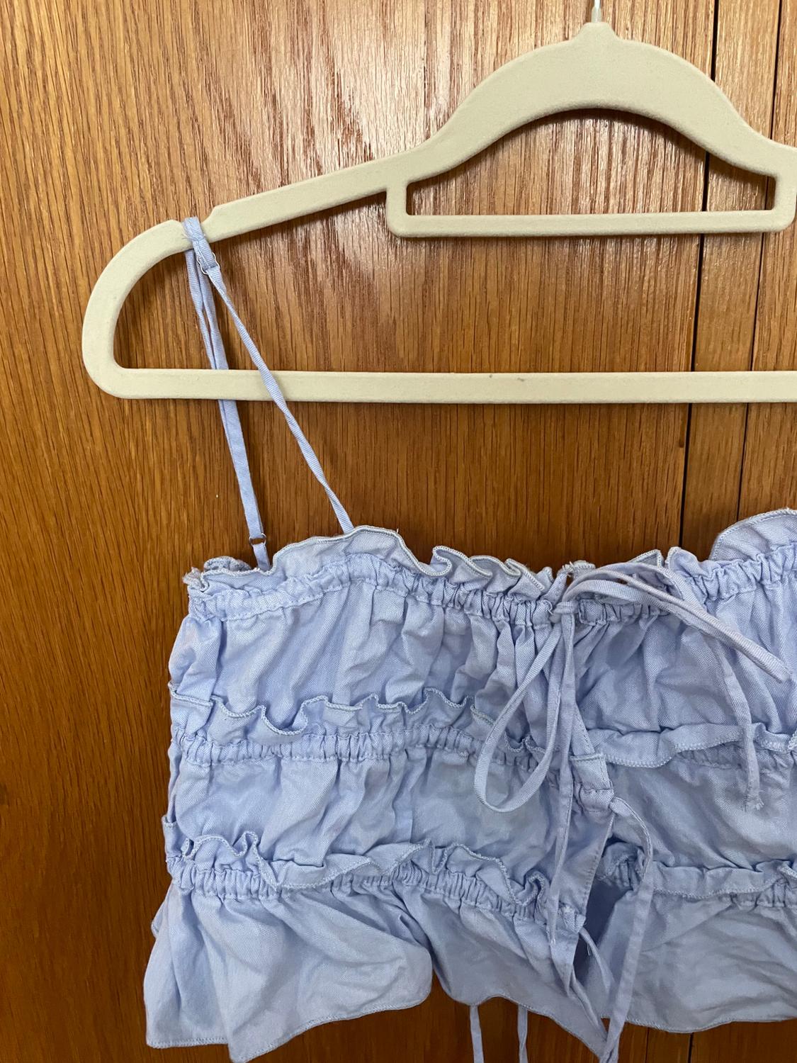 POPLIN TOP WITH BOWS - Image 2