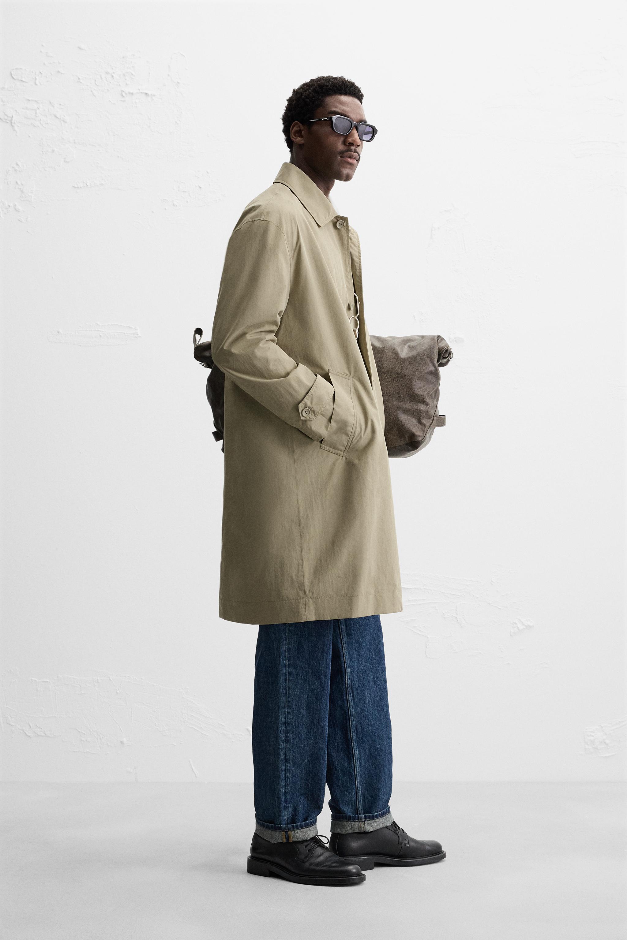 RELAXED FIT トレンチコート - ライトカーキ | ZARA Japan / 日本 RELAXED FIT トレンチコート - ライトカーキ | ZARA Japan / 日本