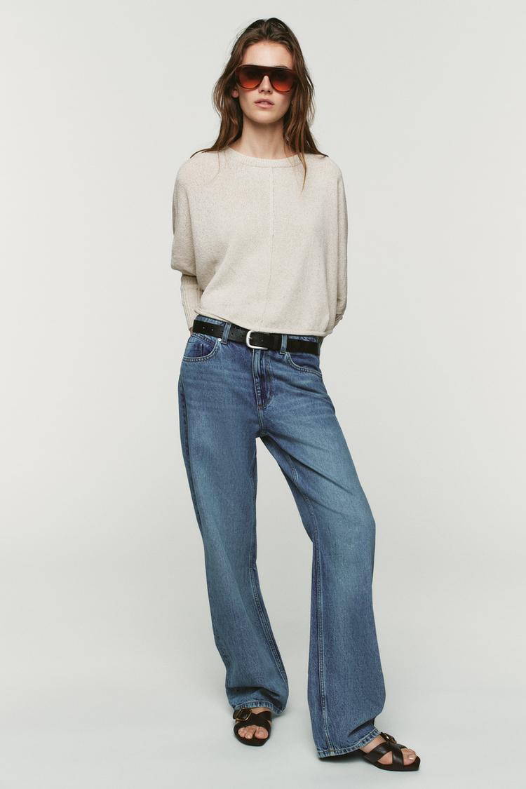 KISA YARASA KOLLU ÖRGÜ KAZAK