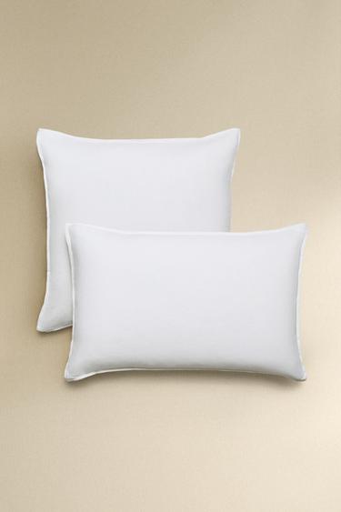 TAIE D’OREILLER LIN (235 G/M²) - Blanc de Zara