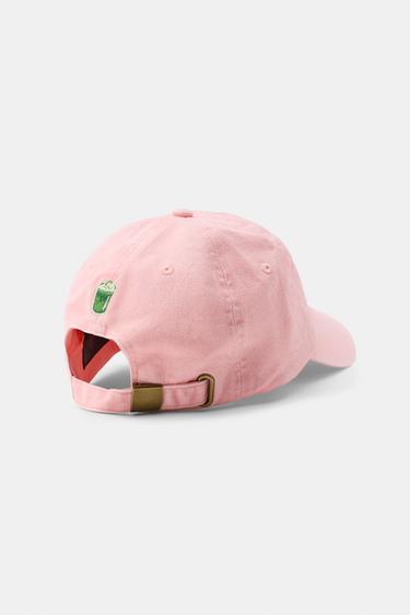 CASQUETTE SERGÉ INSCRIPTION MATCHA - Rose de Zara - Image 3