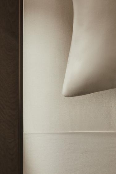 DRAP-HOUSSE PERCALE DE COTON | 40 CM DE HAUT (200 FILS) - Beige de Zara - Image 5