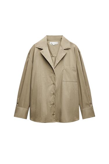 POPLIN POCKET SHIRT ZW COLLECTION