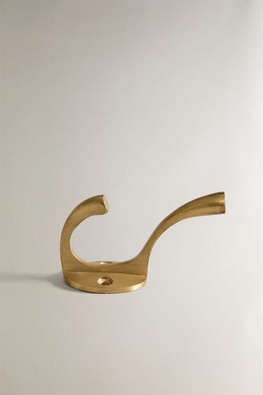 PORTE-MANTEAU MÉTALLIQUE DORÉ - Doré de Zara - Image 3